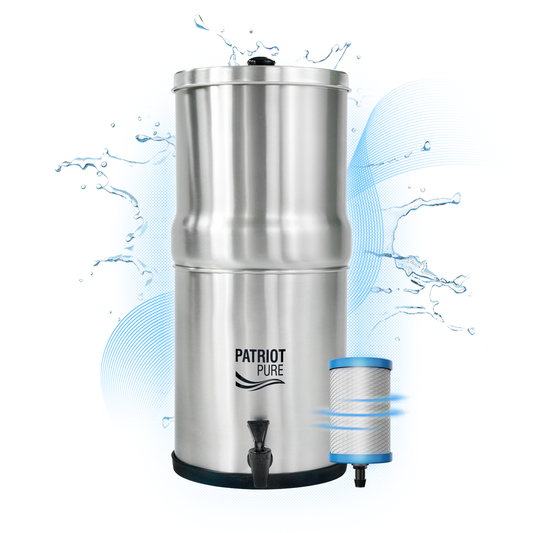 Patriot Pure Ultimate Water Filtration System with NEW Advanced Nanomesh™ Filter!