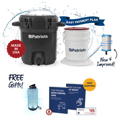 Patriot Pure Outdoor Filtration System with bonus items