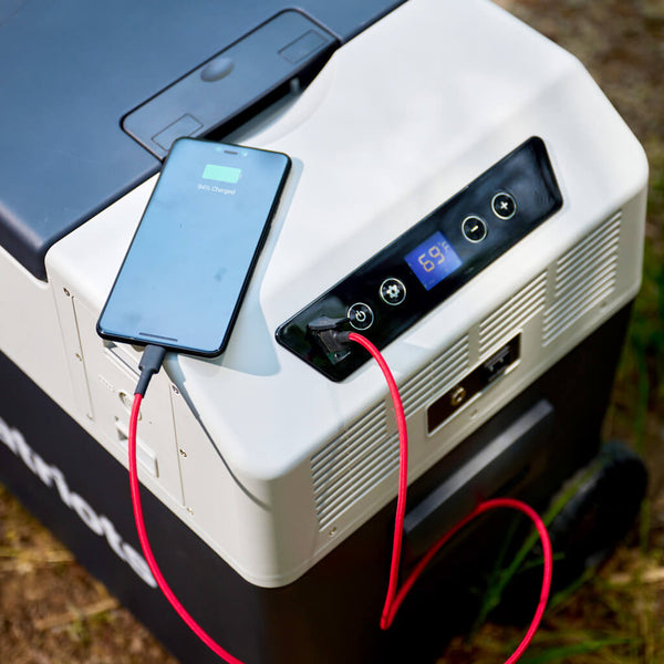 Solar power deals cooler freezer