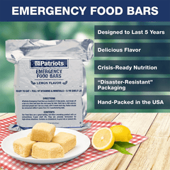 4Patriots Emergency Food Bars