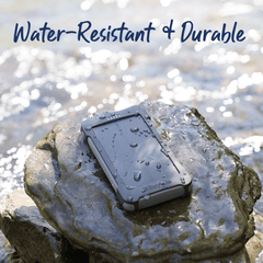 Patriot Power Cell CX® is water resistant and durable.