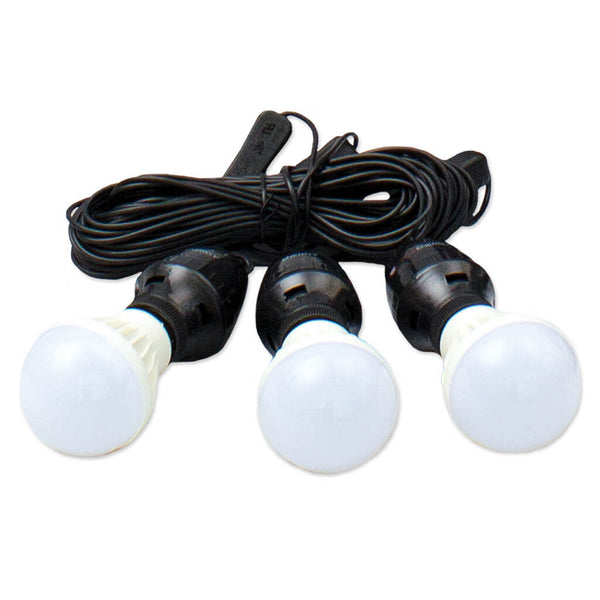 3 Strand USB LED Light String  Low Watt LED Light String For Emergenc -  ShopSolar.com