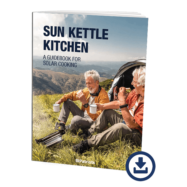 Sun Kettle XL Solar Cooker - We Champion Freedom & Self-Reliance - 4Patriots