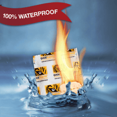4Patriots FlashFlame Weatherproof Fire-Starter pouch. It is 100% waterproof!