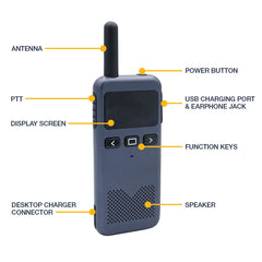 Talk-N-Go Rechargeable Walkie Talkies specs and features