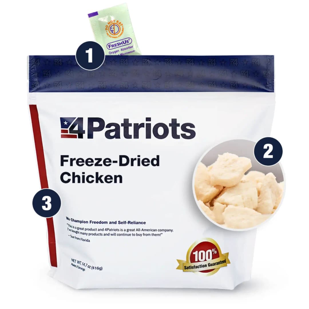 Freeze-Dried Chicken pouch