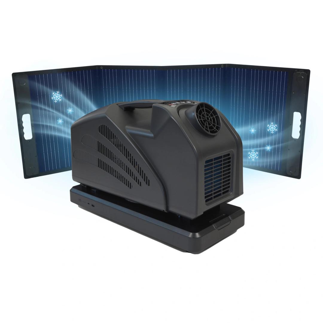 Chillzone Portable Solar A/C with 40-Watt Solar Panel