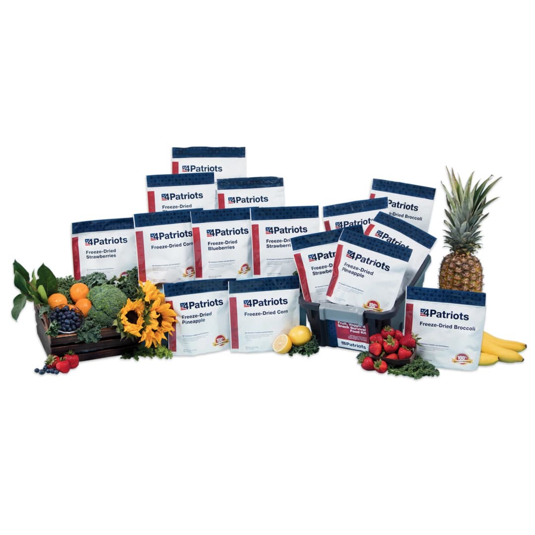 Fruit, Veggie & Snack Emergency Survival Food Kit