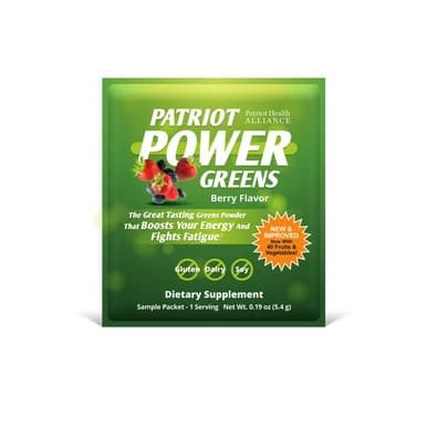 Patriot Power Greens - 30 Travel Packets