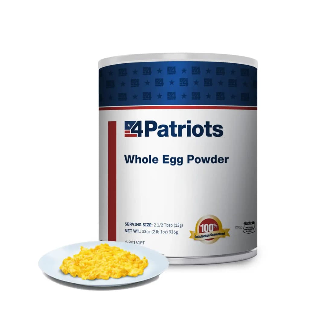 Whole egg powder #10 can