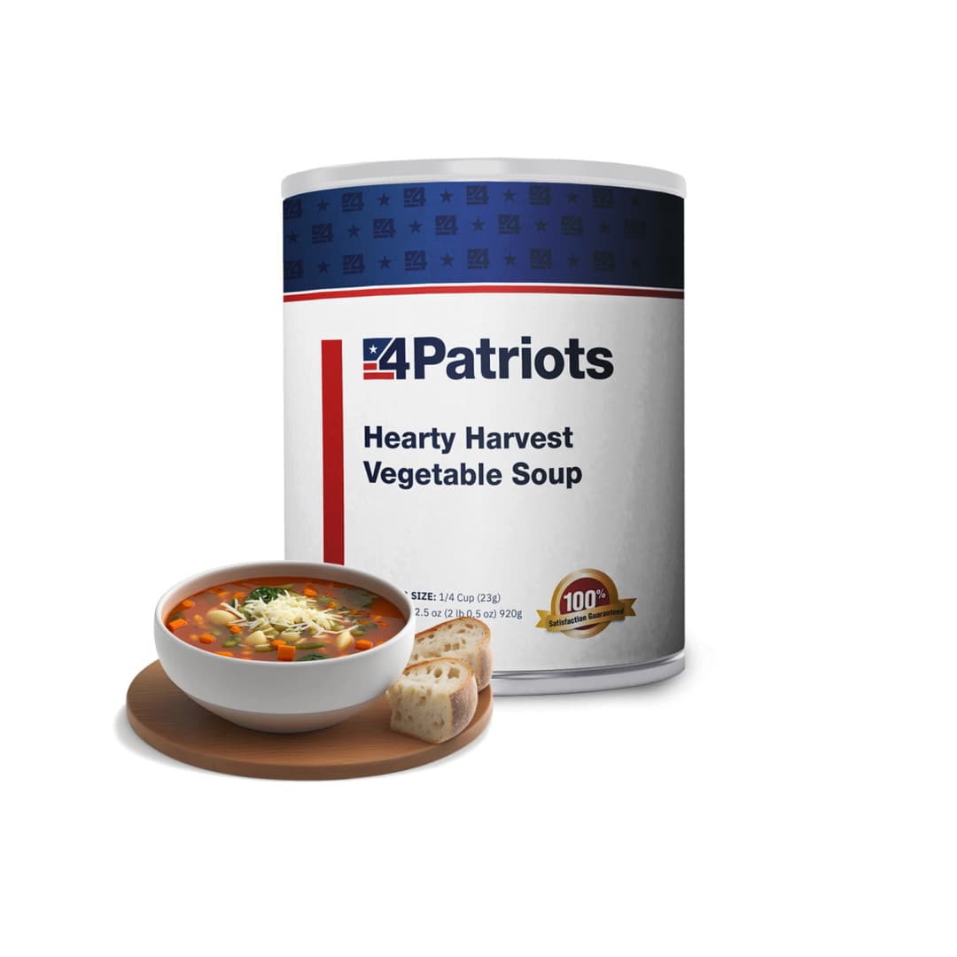 4Patriots Hearty Harvest Vegetable Soup - #10 Can.