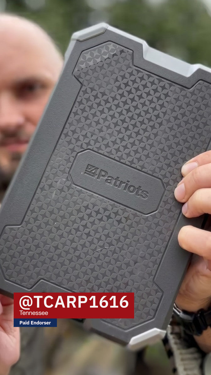 ポテンシャル・バッド・ボーイ/フォワード Patriot Power Voyager XL Solar Power Bank – 4Patriots