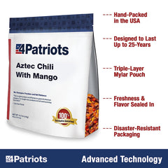 Walmart Only Offer: Aztec Chili with Mango Survival Food Kit