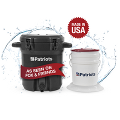 Patriot Pure Outdoor Filtration System is made in the USA. As seen on Fox and Friends.