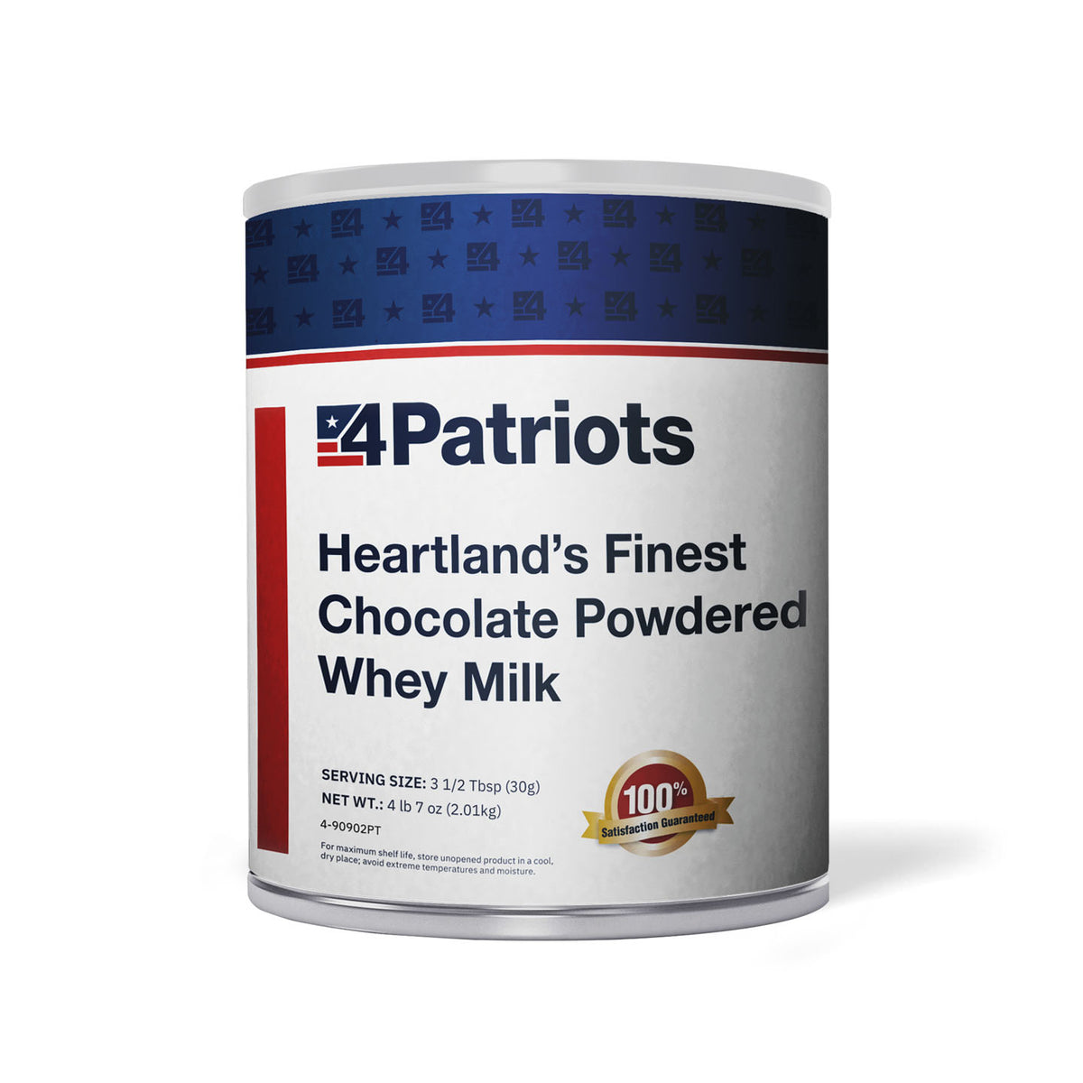 Chocolate Whey Milk #10 Can | 67 Servings – 4Patriots