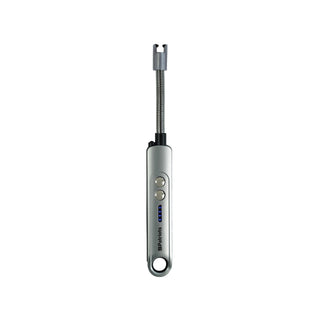4Patriots Freedom Flame Rechargeable Flexible Arc Lighter shown standalone on white with its flexible gooseneck and dual button controls