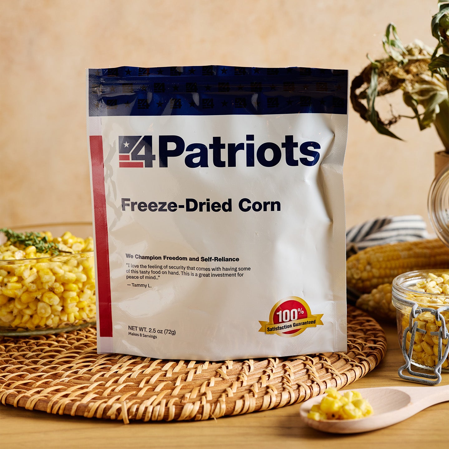 Fruit, Veggie & Snack Kit | 120 Servings – 4Patriots