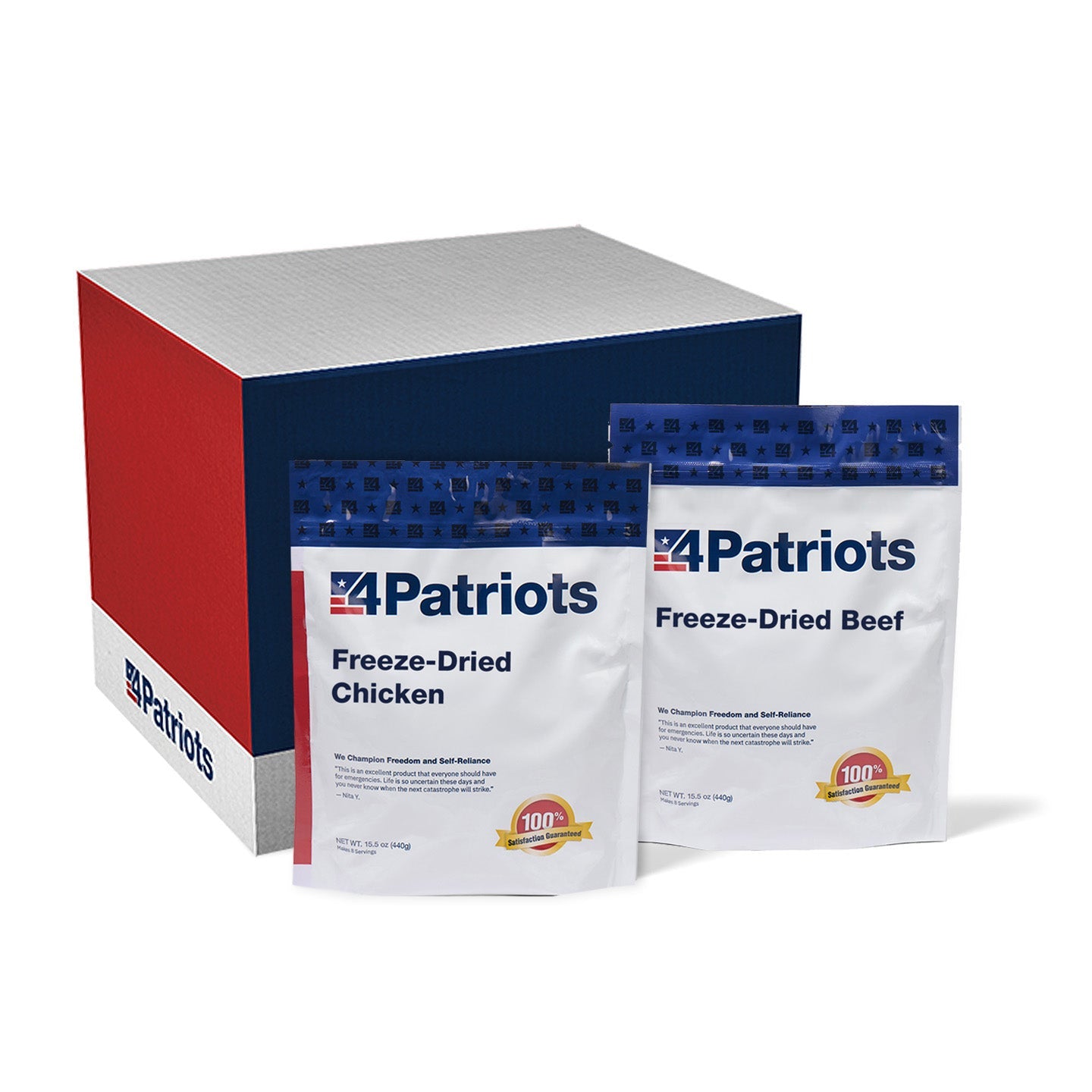 Lumberjack Survival Food Kit | 80 Servings – 4Patriots