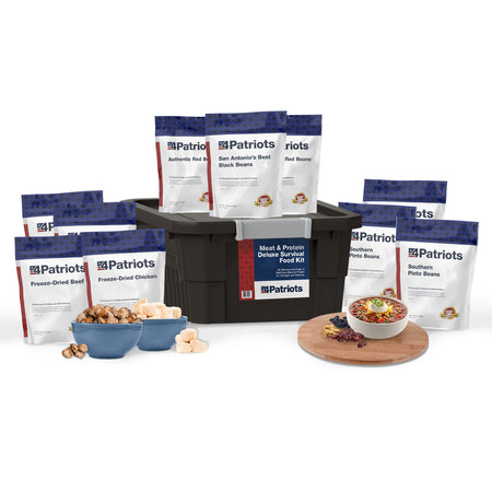 Meat & Protein Deluxe Kit | 40 Servings – 4Patriots