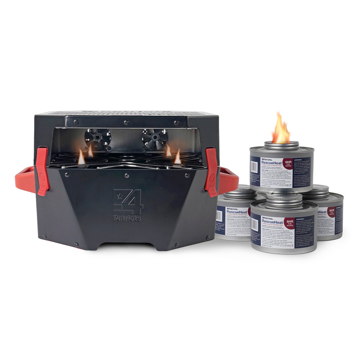 RescueHeat Emergency Indoor Space Heater & Stove – 4Patriots