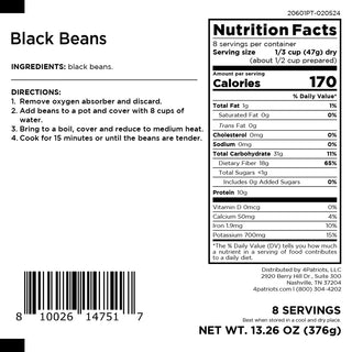 San Antonio's Best Black Beans Pouch