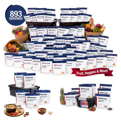 4Patriots Family Favorites Variety Survival Food Bundle which includes 893 servings.