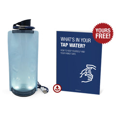 Patriot Pure Aqua-Bright includes free bonus gift: What's in your tap water digital guide