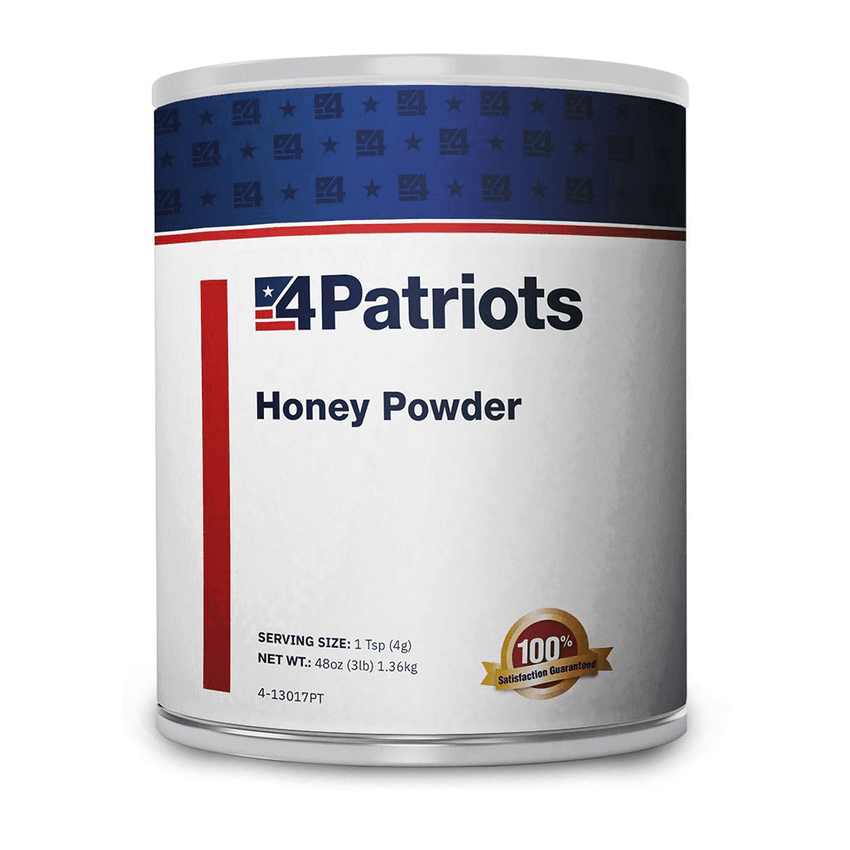 4Patriots Honey Powder - #10 Can.