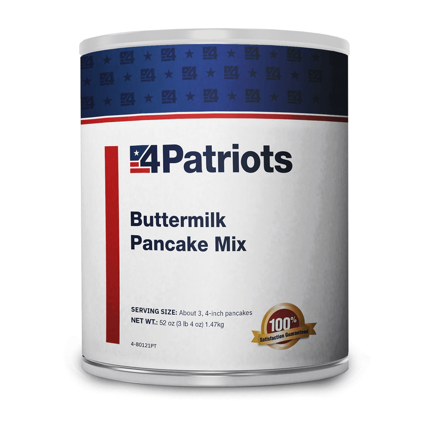 4Patriots Buttermilk Pancake Mix #10 can.