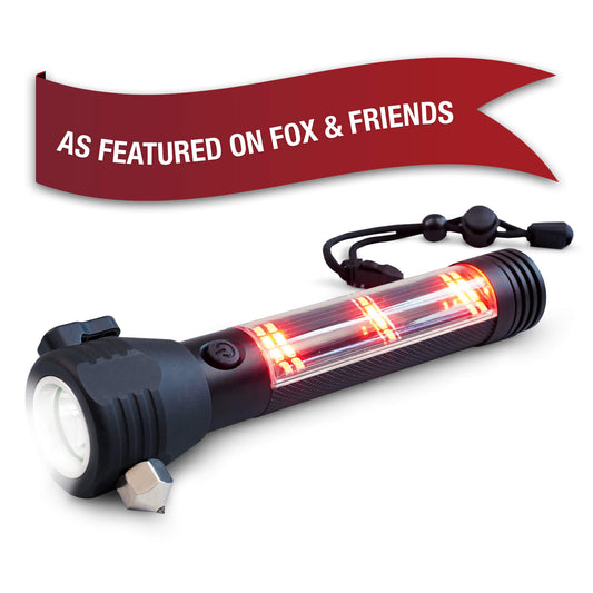 HaloXT Tactical Solar Flashlight 1 pack as featured on fox & friends
