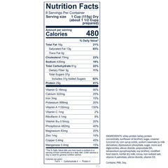 Survival Shake Kit - Chocolate nutrition facts.