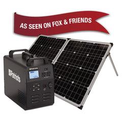 Generator with Solar Panel | 4Patriots