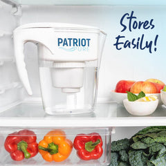 Patriot Pure Pitcher inside a fridge